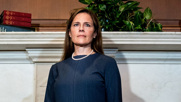 StoryGraph Biggest Story 2020-10-26 -- the supreme court (34), amy coney barrett (34), justice clarence thomas (16), voted confirm (12), to confirm barrett (12)